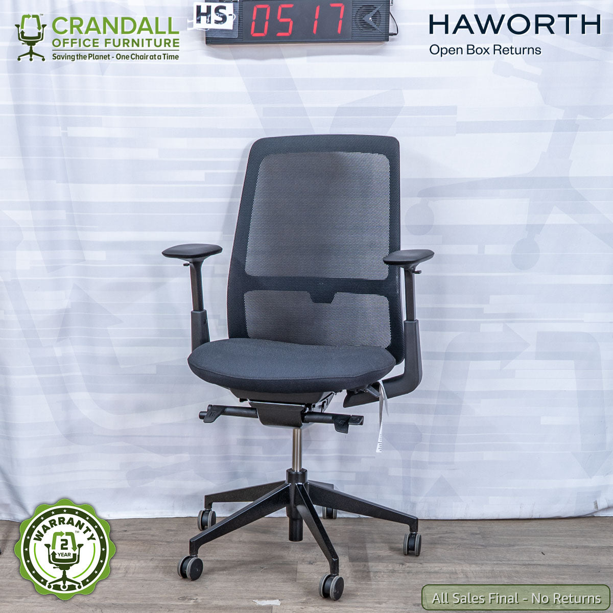 HS-0517 - Haworth Open Box Returns Soji