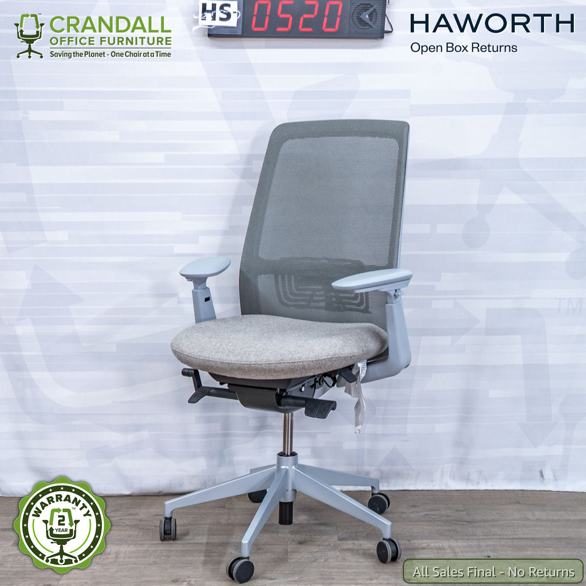 HS-0520 - Haworth Open Box Returns Soji