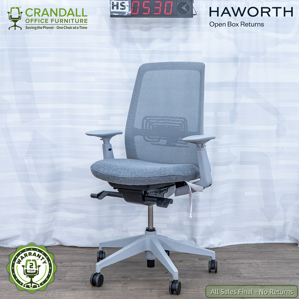 HS-0530 - Haworth Open Box Returns Soji