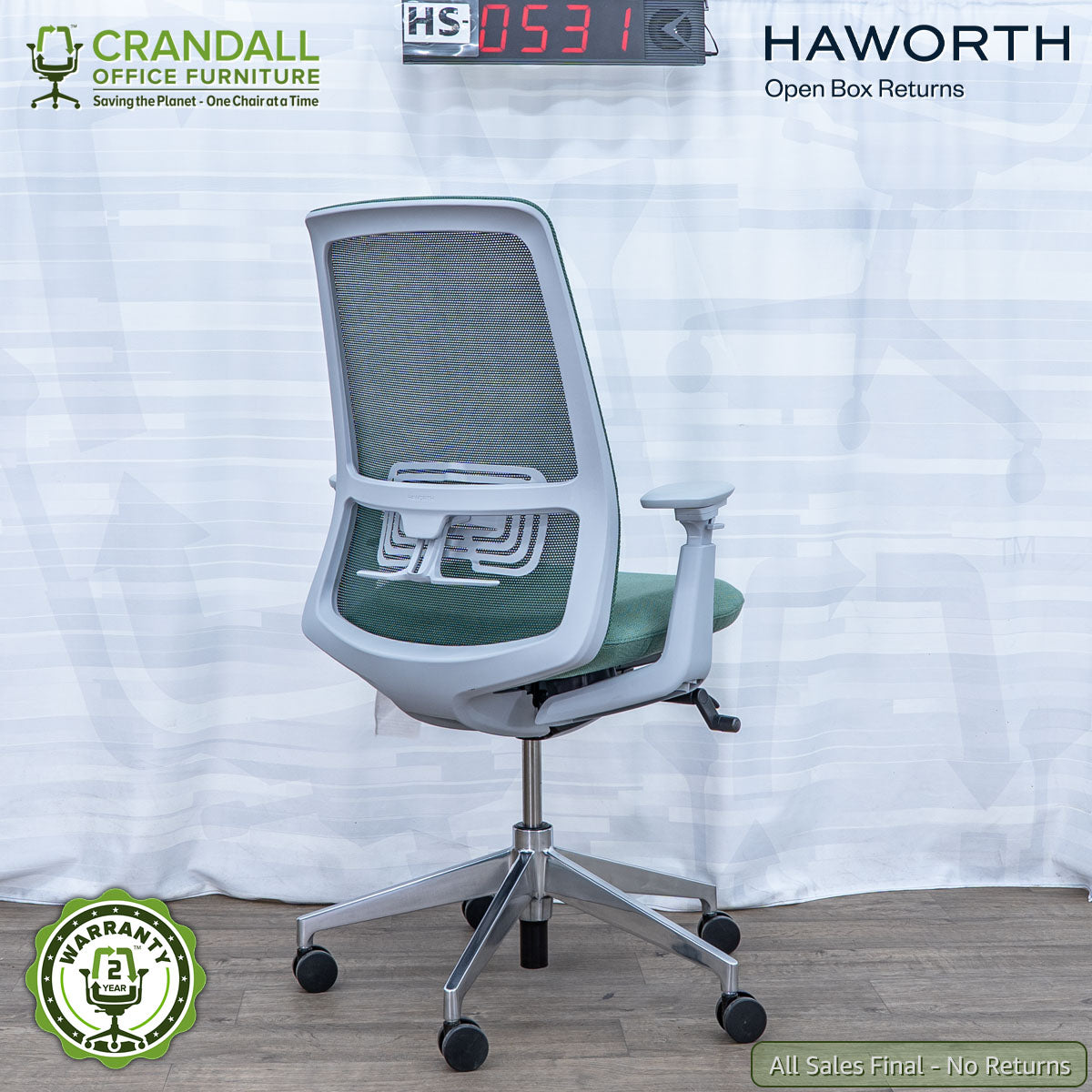 HS-0531 - Haworth Open Box Returns Soji