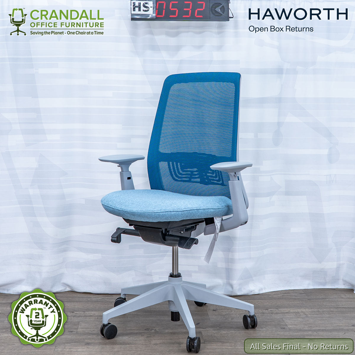 HS-0532 - Haworth Open Box Returns Soji