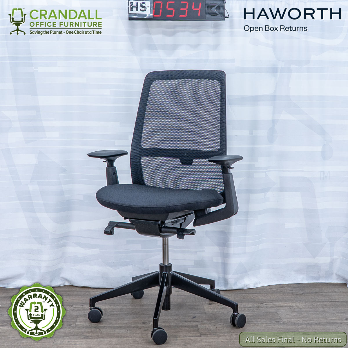 HS-0534 - Haworth Open Box Returns Soji