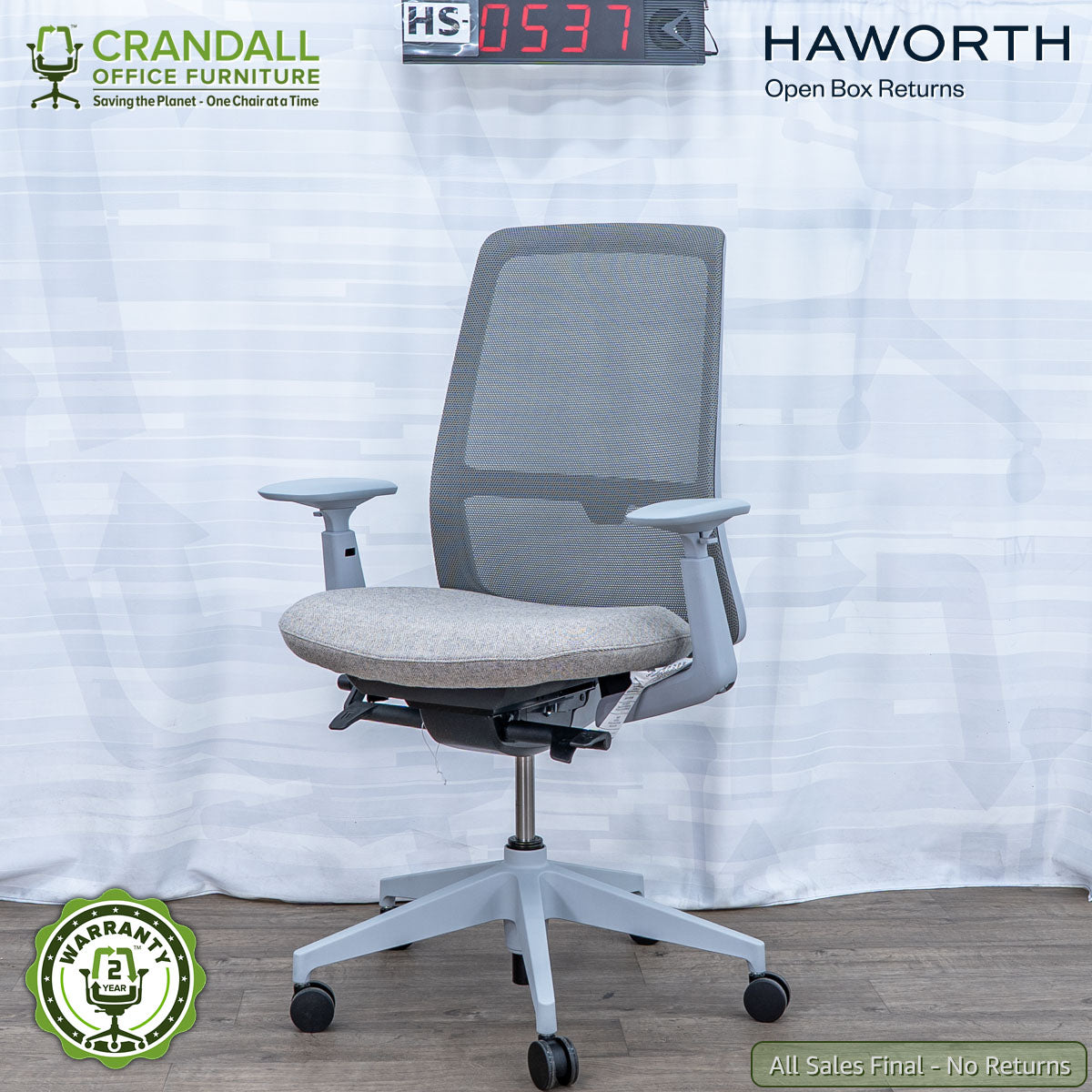 HS-0537 - Haworth Open Box Returns Soji
