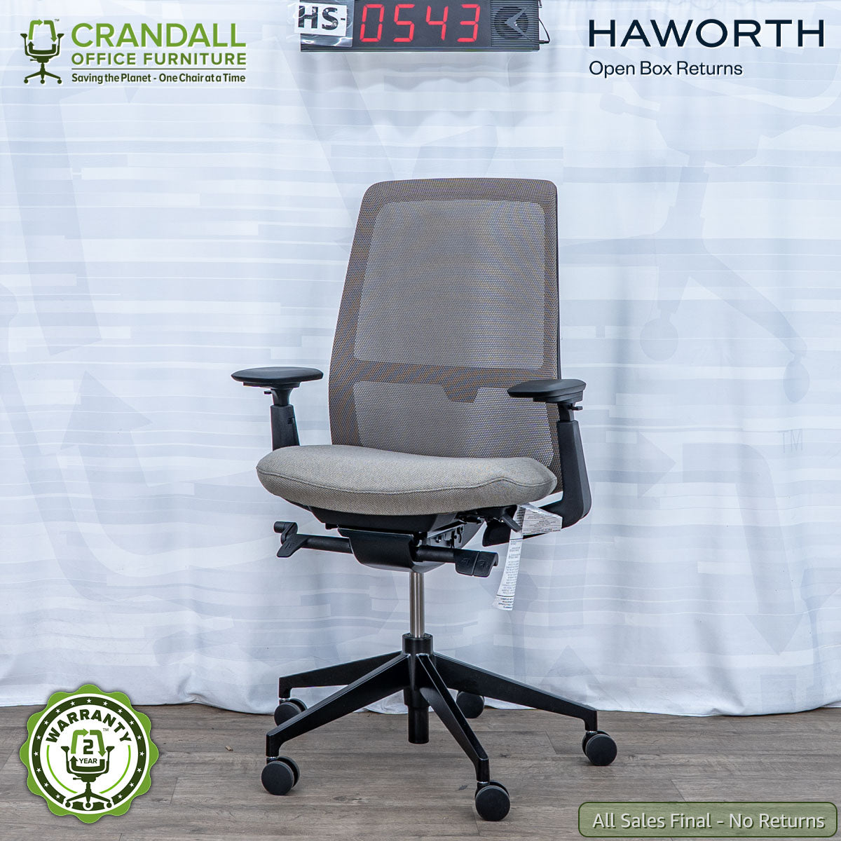 HS-0543 - Haworth Open Box Returns Soji