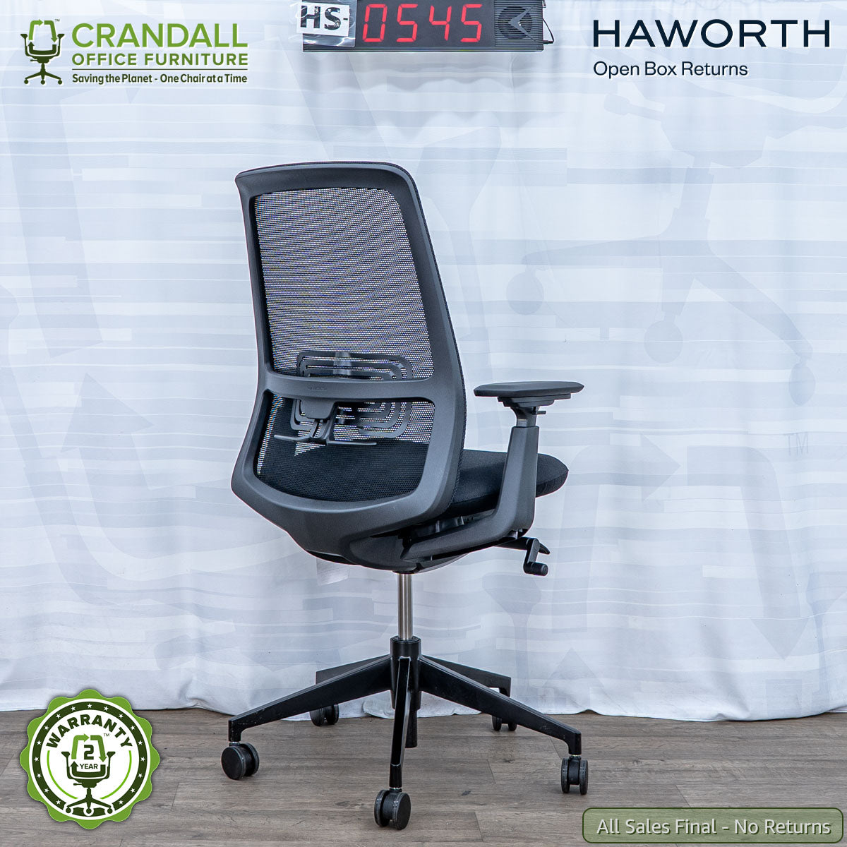 HS-0545 - Haworth Open Box Returns Soji