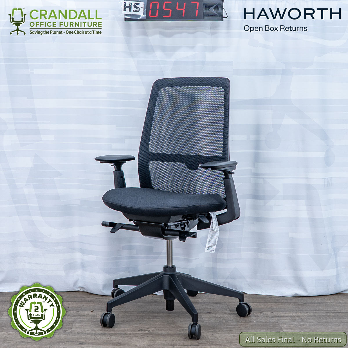 HS-0547 - Haworth Open Box Returns Soji