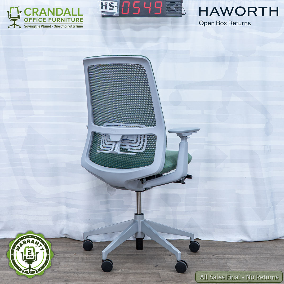 HS-0549 - Haworth Open Box Returns Soji
