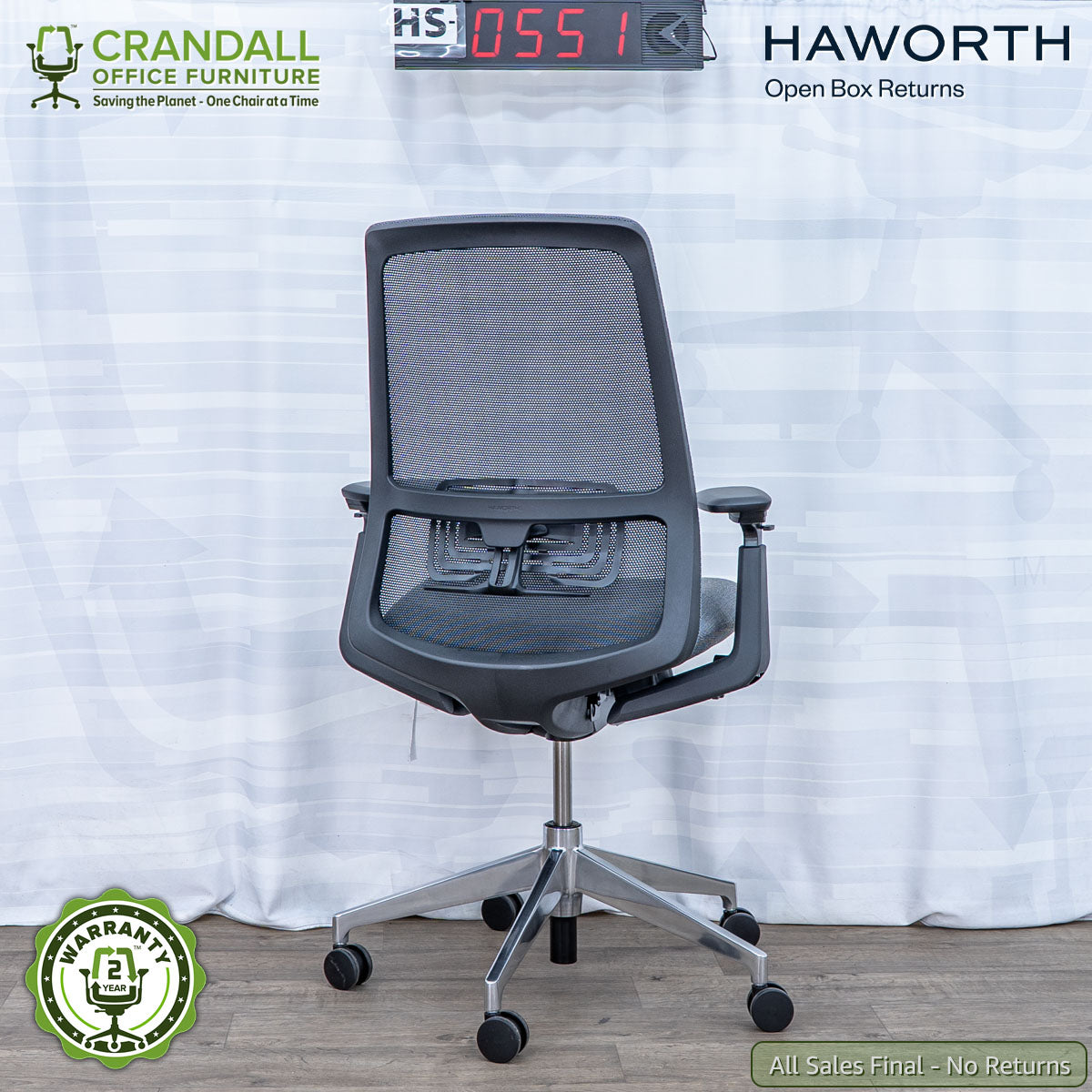 HS-0551 - Haworth Open Box Returns Soji – Crandall Office Furniture