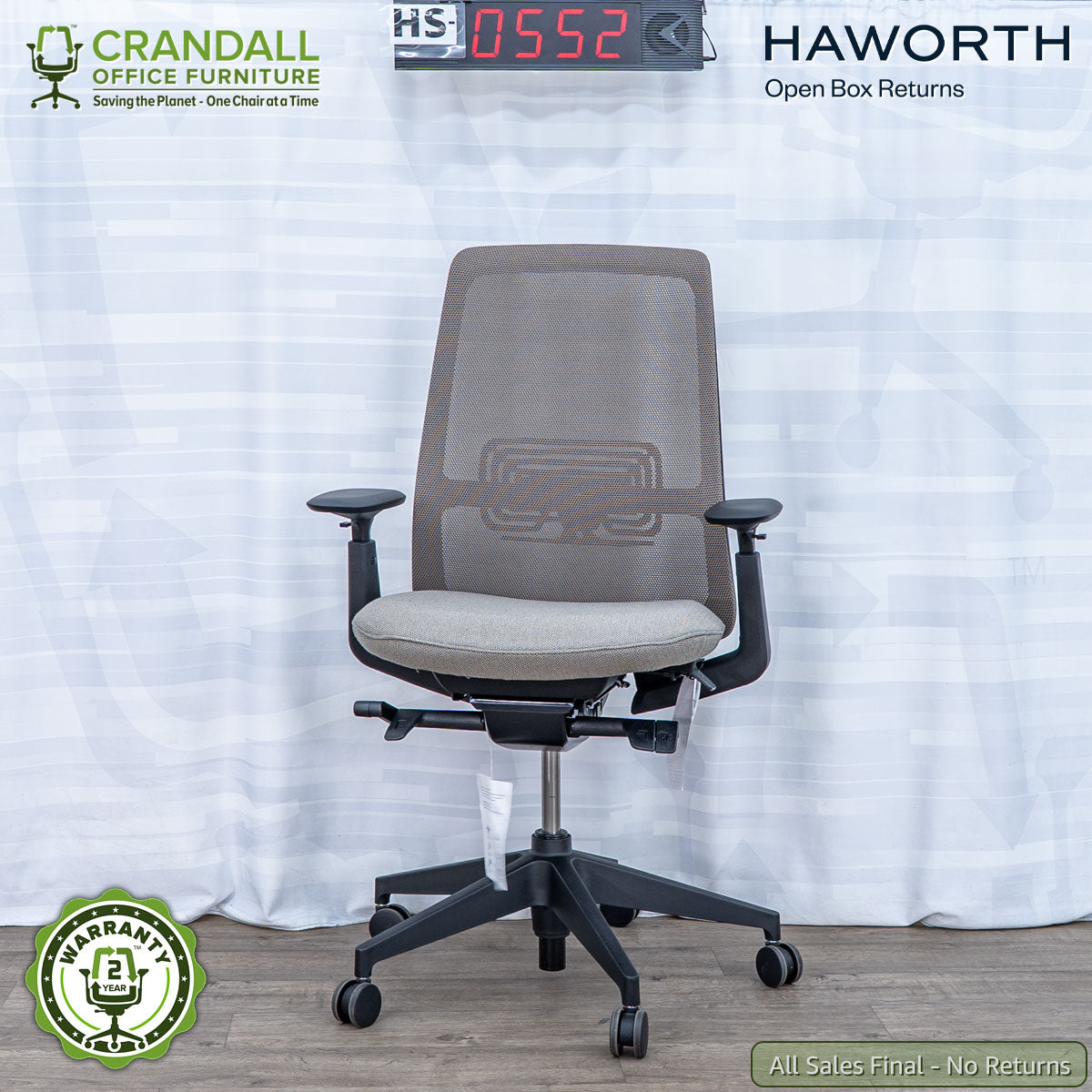HS-0552 - Haworth Open Box Returns Soji