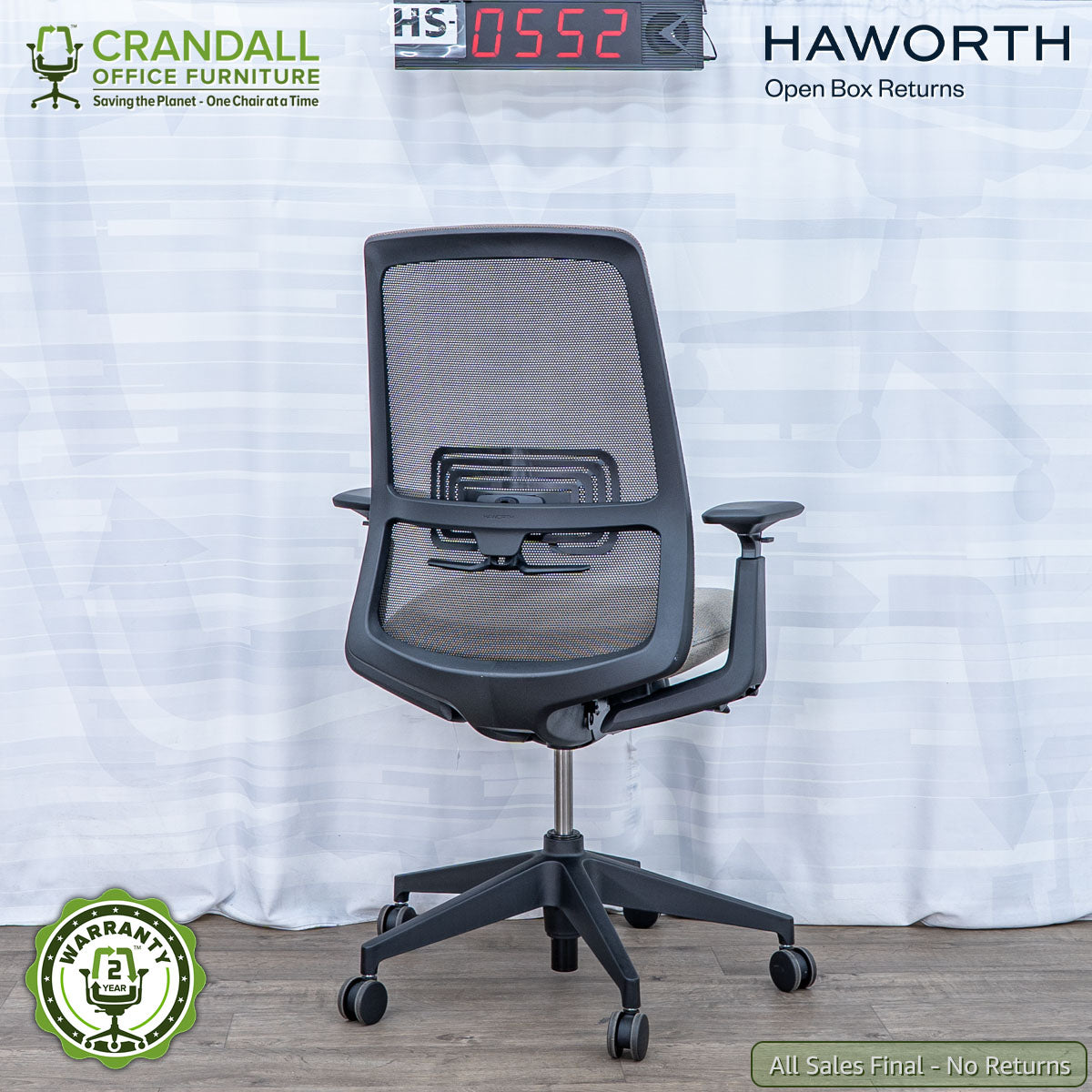 HS-0552 - Haworth Open Box Returns Soji