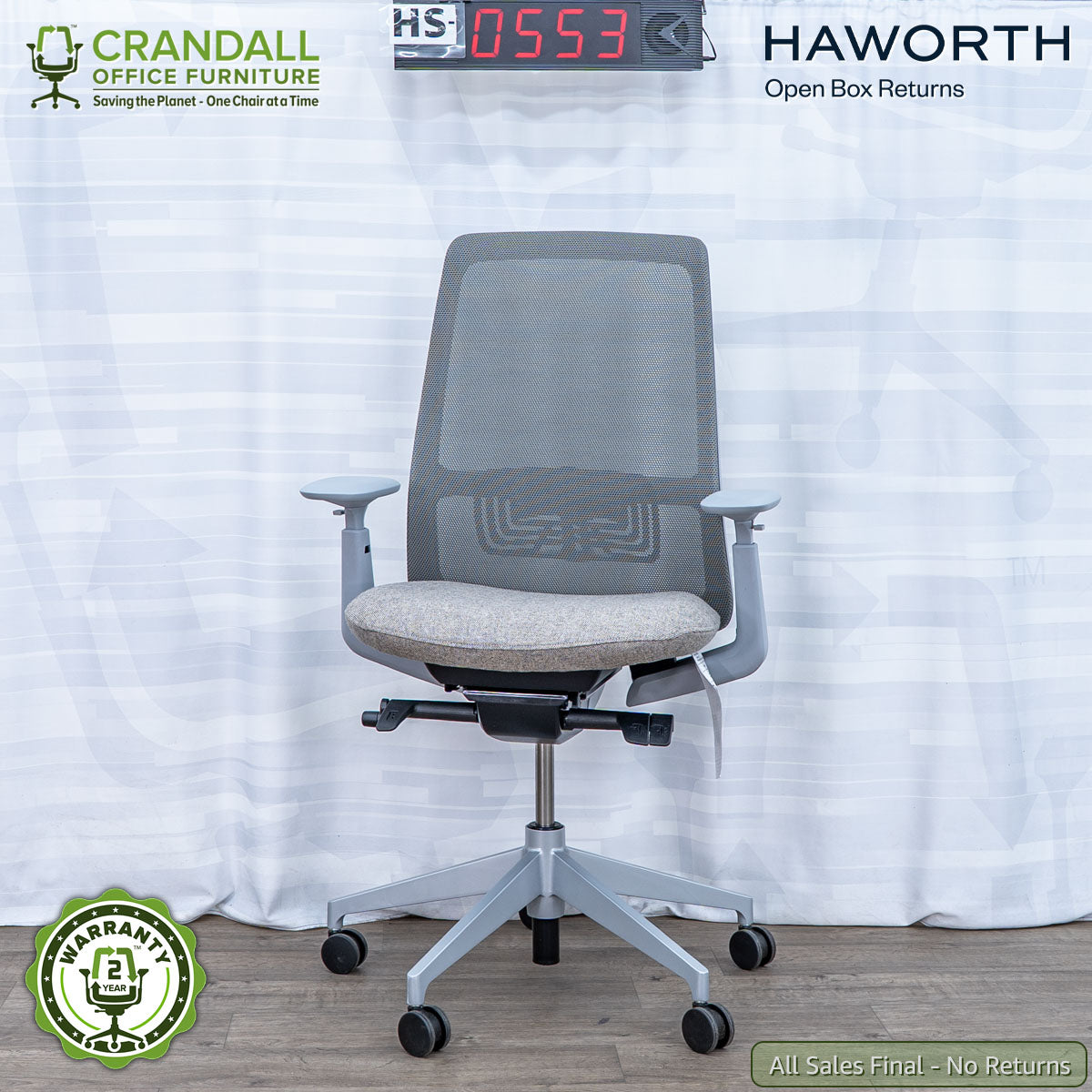 HS-0553 - Haworth Open Box Returns Soji
