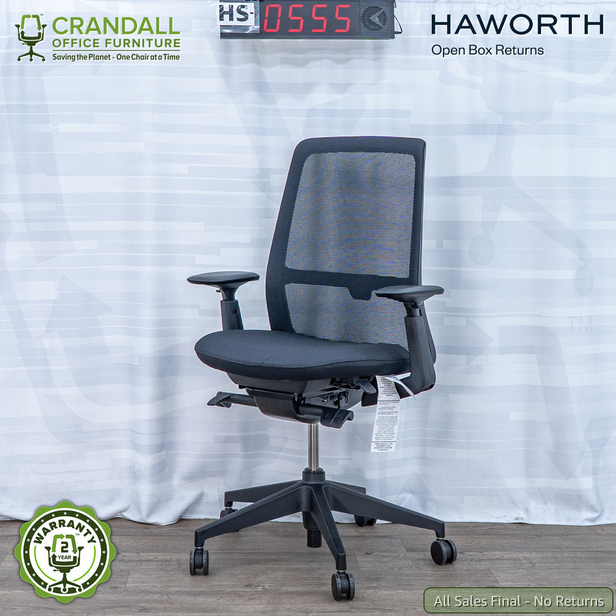HS-0555 - Haworth Open Box Returns Soji