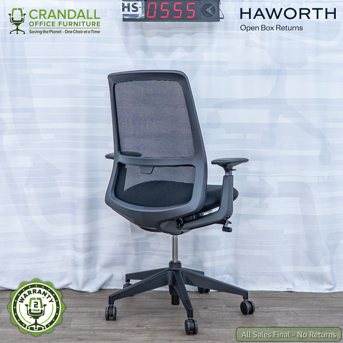HS-0555 - Haworth Open Box Returns Soji