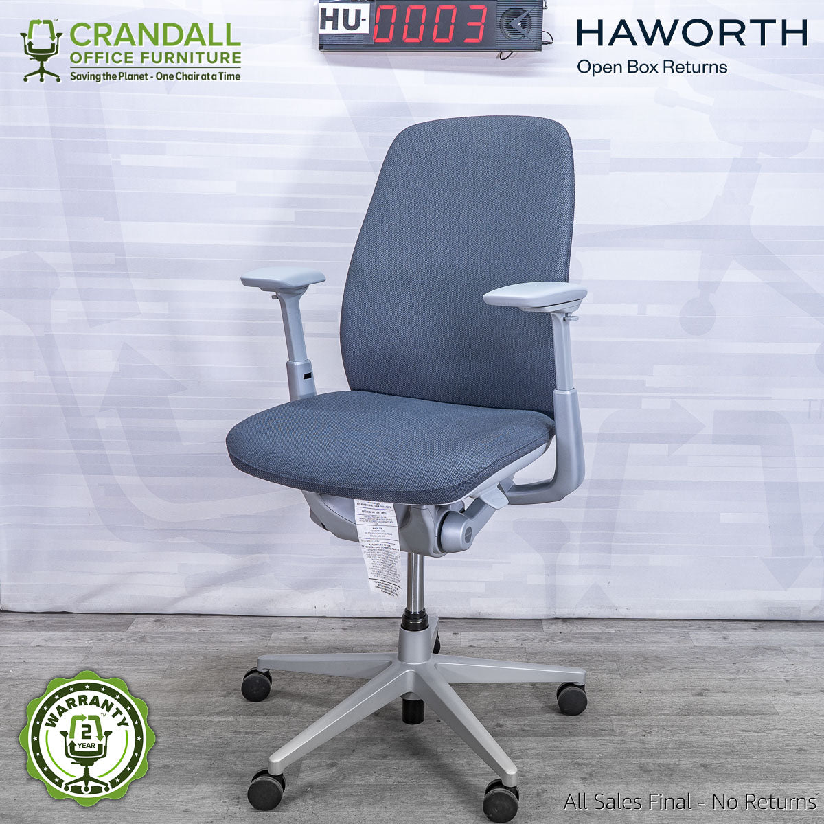 HU-0003 - Haworth Zody Upholstered