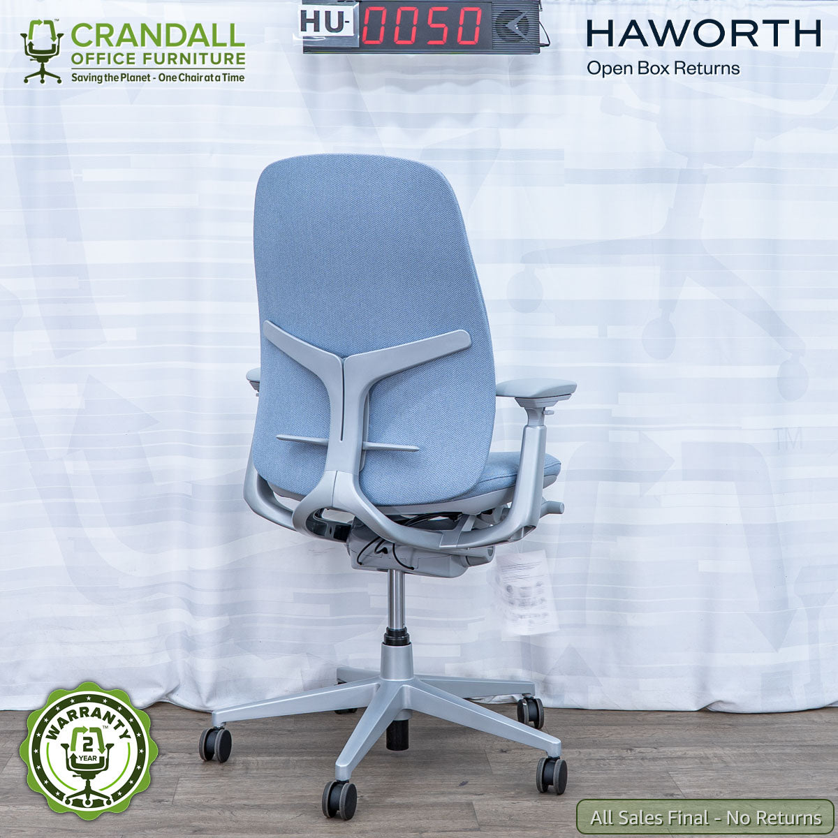 HU-0050 - Haworth Open Box Returns Zody LX Upholstered