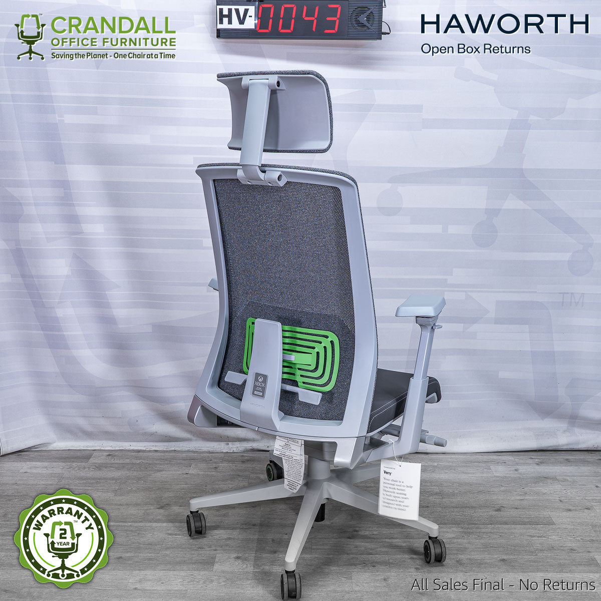 HV-0043 - Haworth Open Box Very