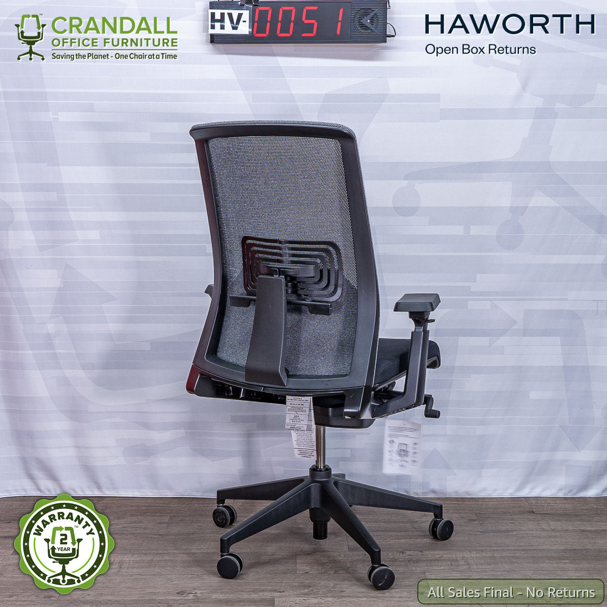 HV-0051 - Haworth Open Box Returns Very