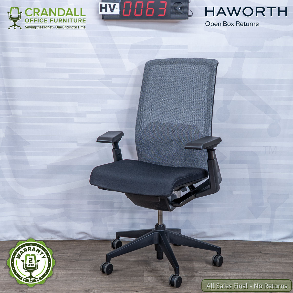 HV-0063 - Haworth Open Box Returns Very