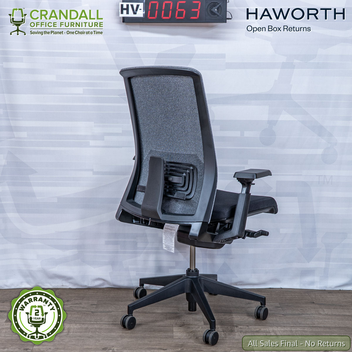 HV-0063 - Haworth Open Box Returns Very