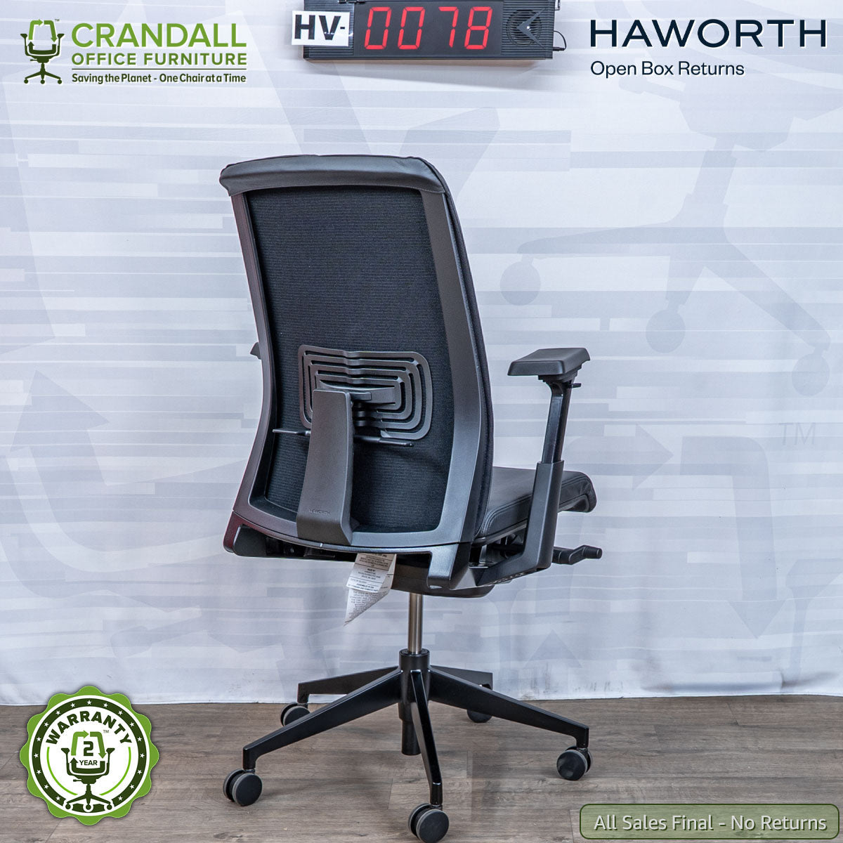 HV-0062 - Haworth Open Box Returns Very – Crandall Office Furniture