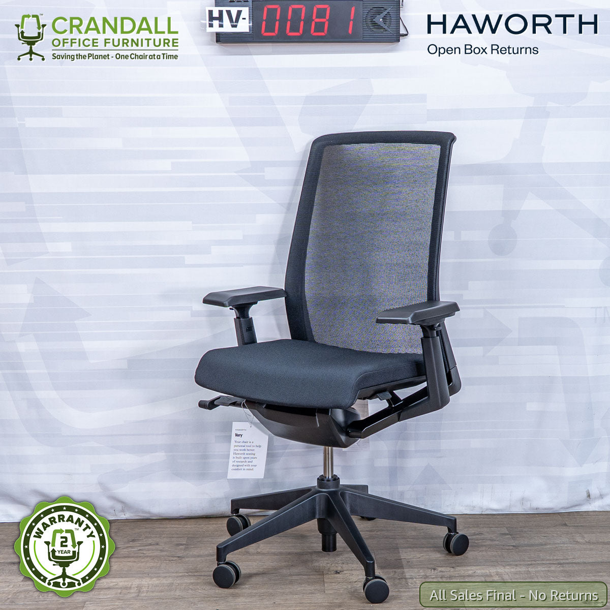 HV-0081 - Haworth Open Box Returns Very