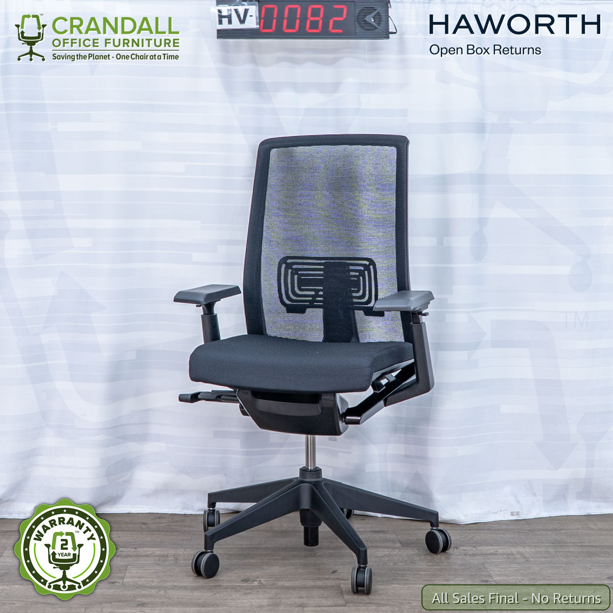 HV-0082 - Haworth Open Box Returns Very