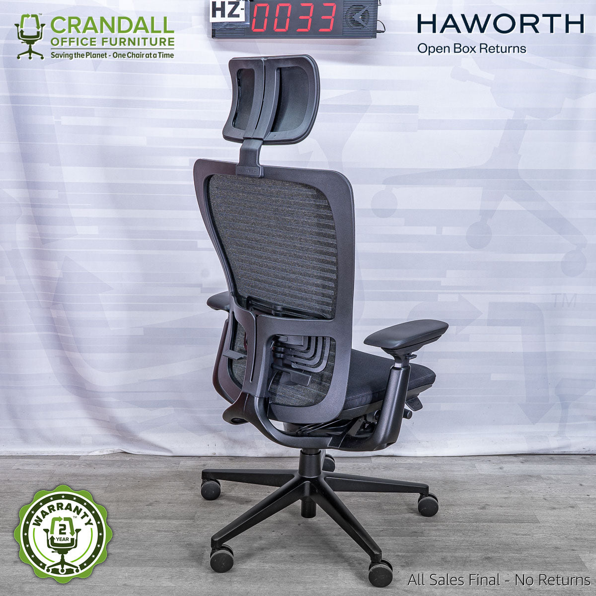 HZ-0033 - Haworth Zody with Headrest