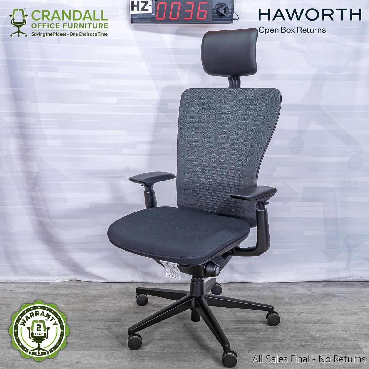 HZ-0036 - Haworth Zody with Headrest