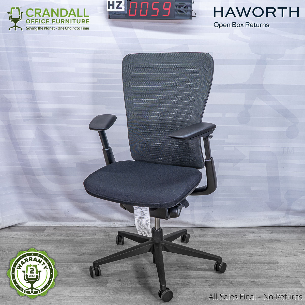 HZ-0059 - Haworth Open Box Zody