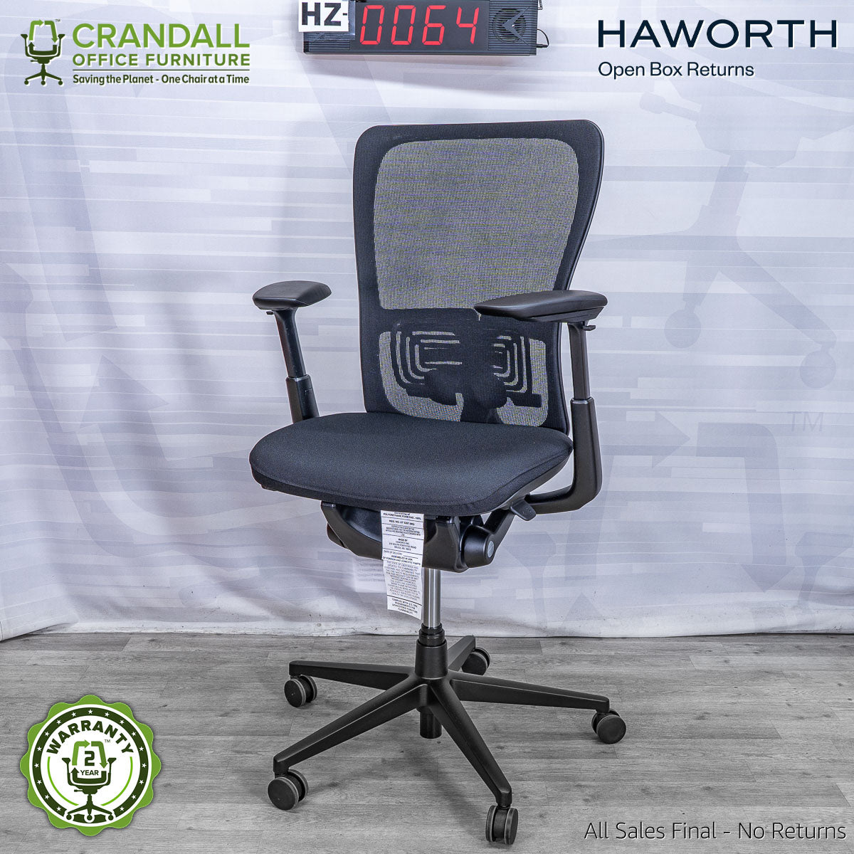 HZ-0064 - Haworth Open Box Zody