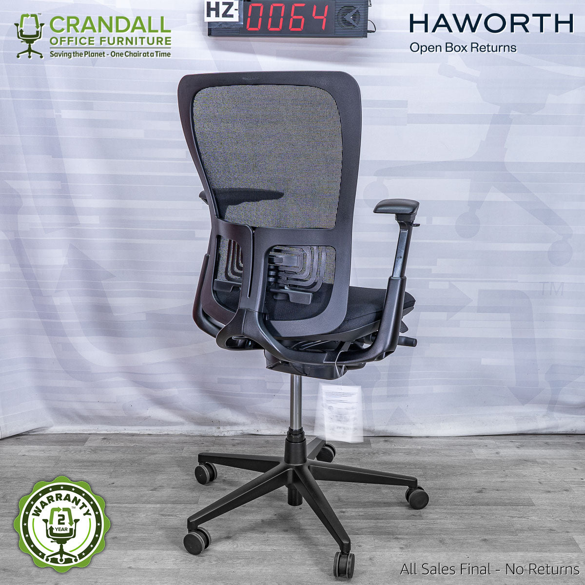HZ-0064 - Haworth Open Box Zody