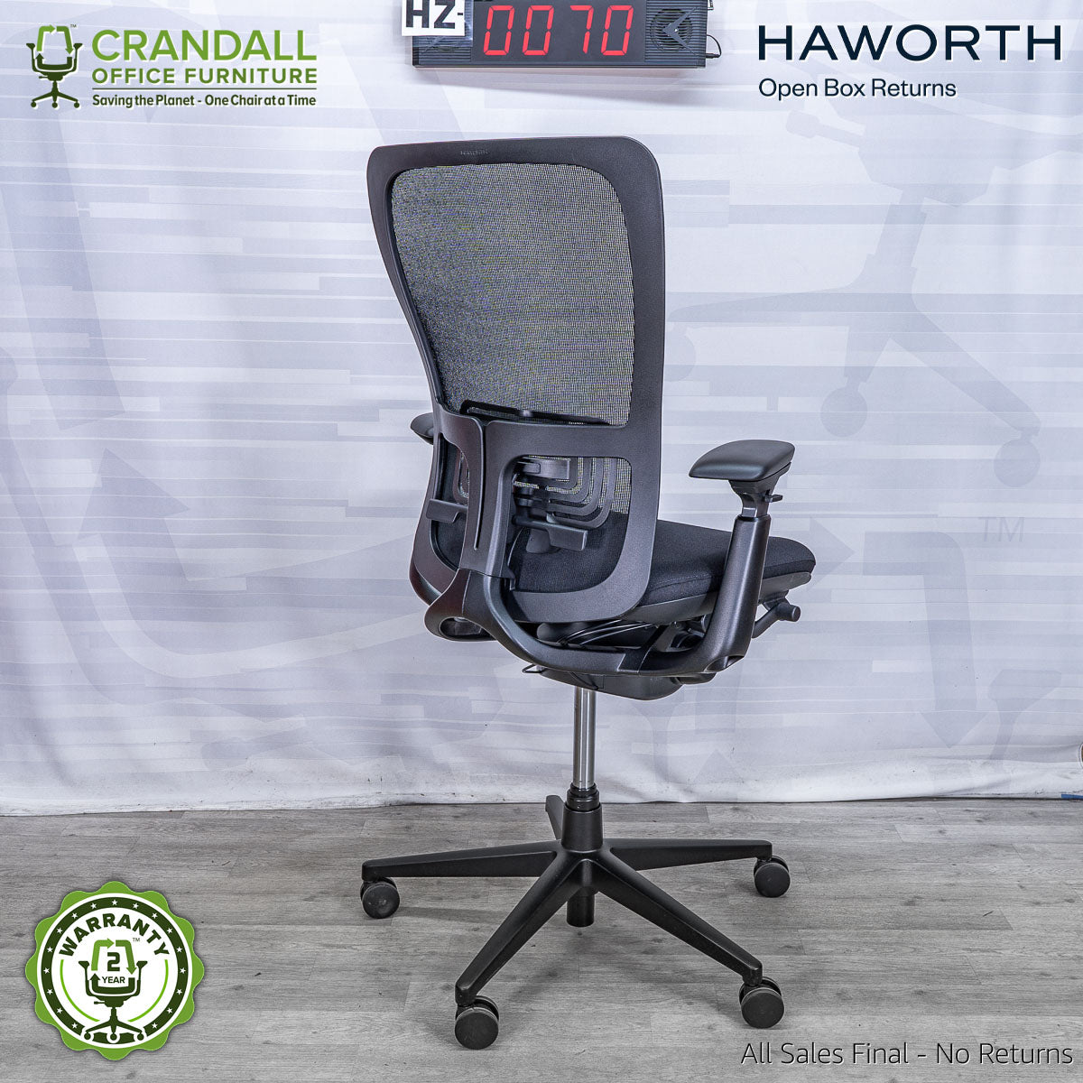 HZ-0070 - Haworth Open Box Zody