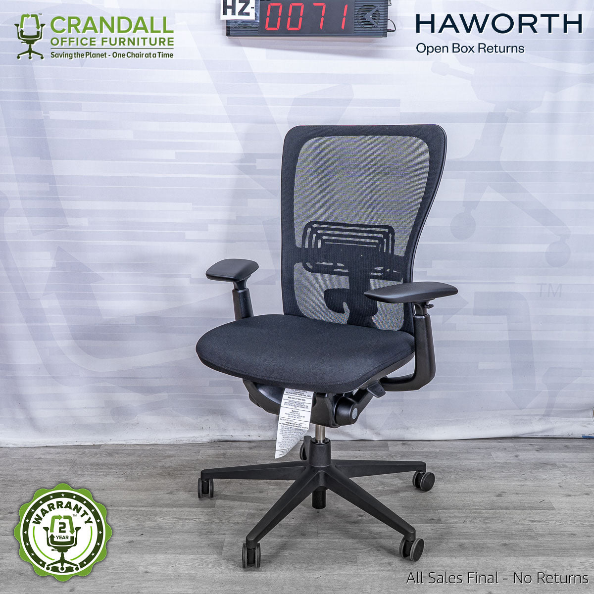 HZ-0071 - Haworth Open Box Zody