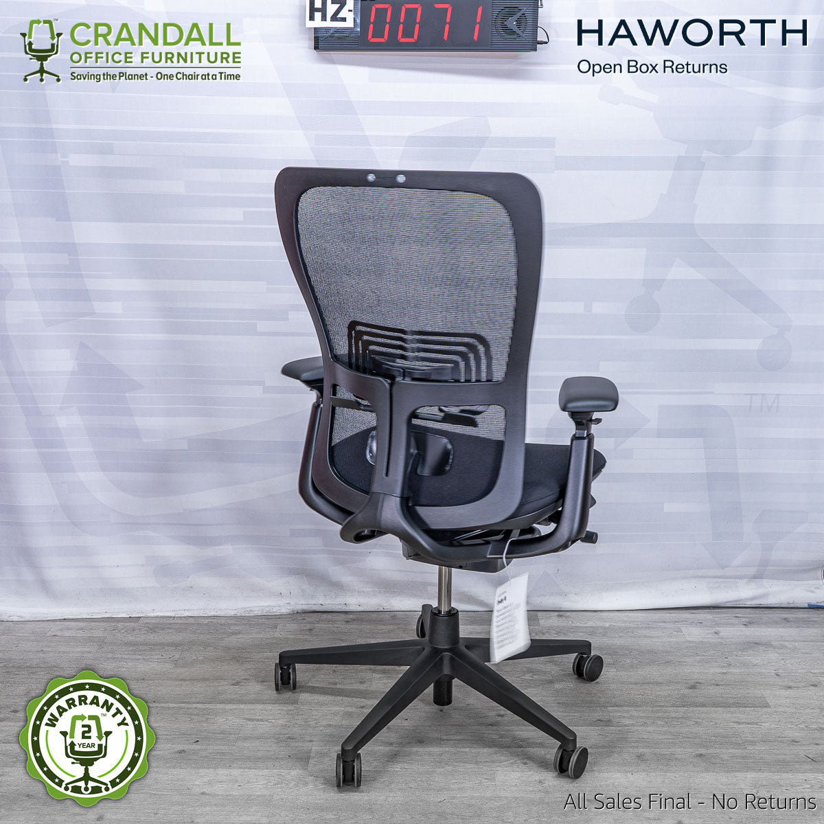 HZ-0071 - Haworth Open Box Zody