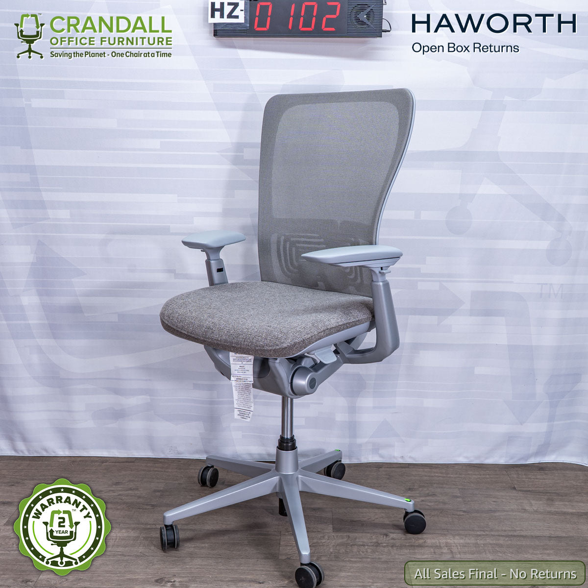 HZ-0102 - Haworth Open Box Returns Zody – Crandall Office Furniture