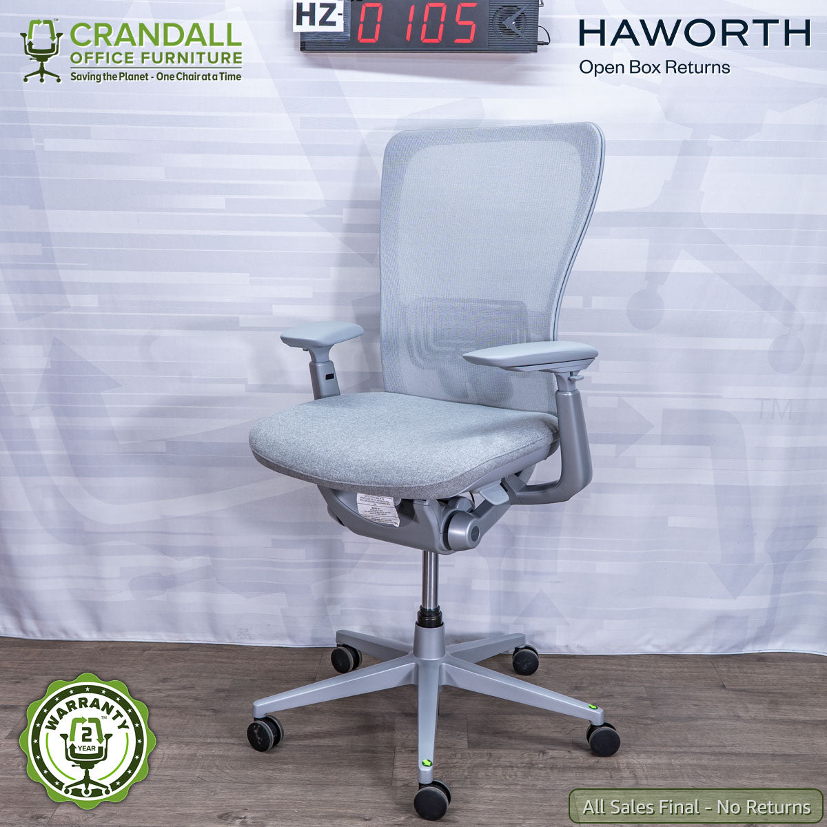 HZ-0105 - Haworth Open Box Returns Zody