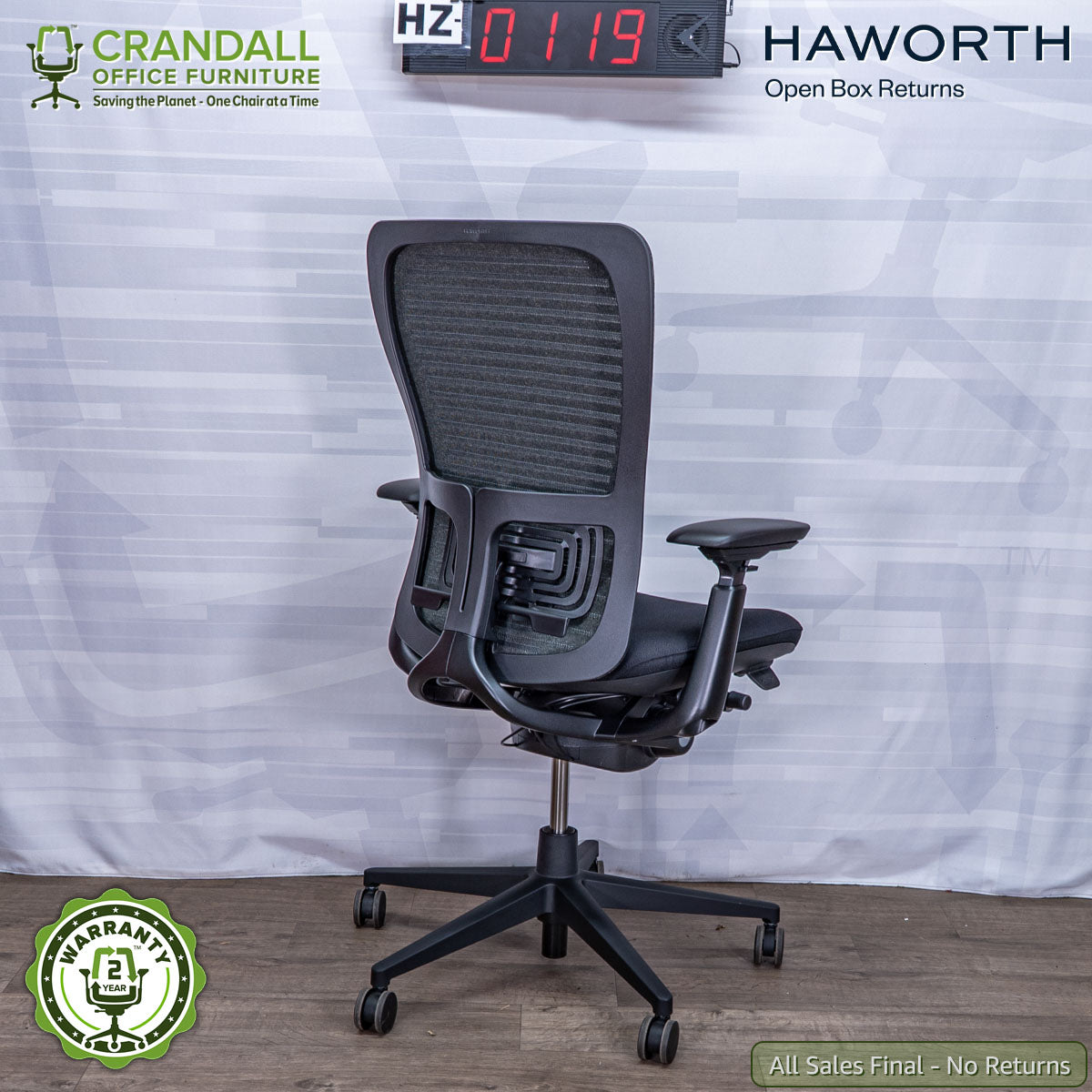 スケボーチェア　Always out of stock HZ-0119 - Haworth Open Box Returns Zody – Crandall Office Furniture