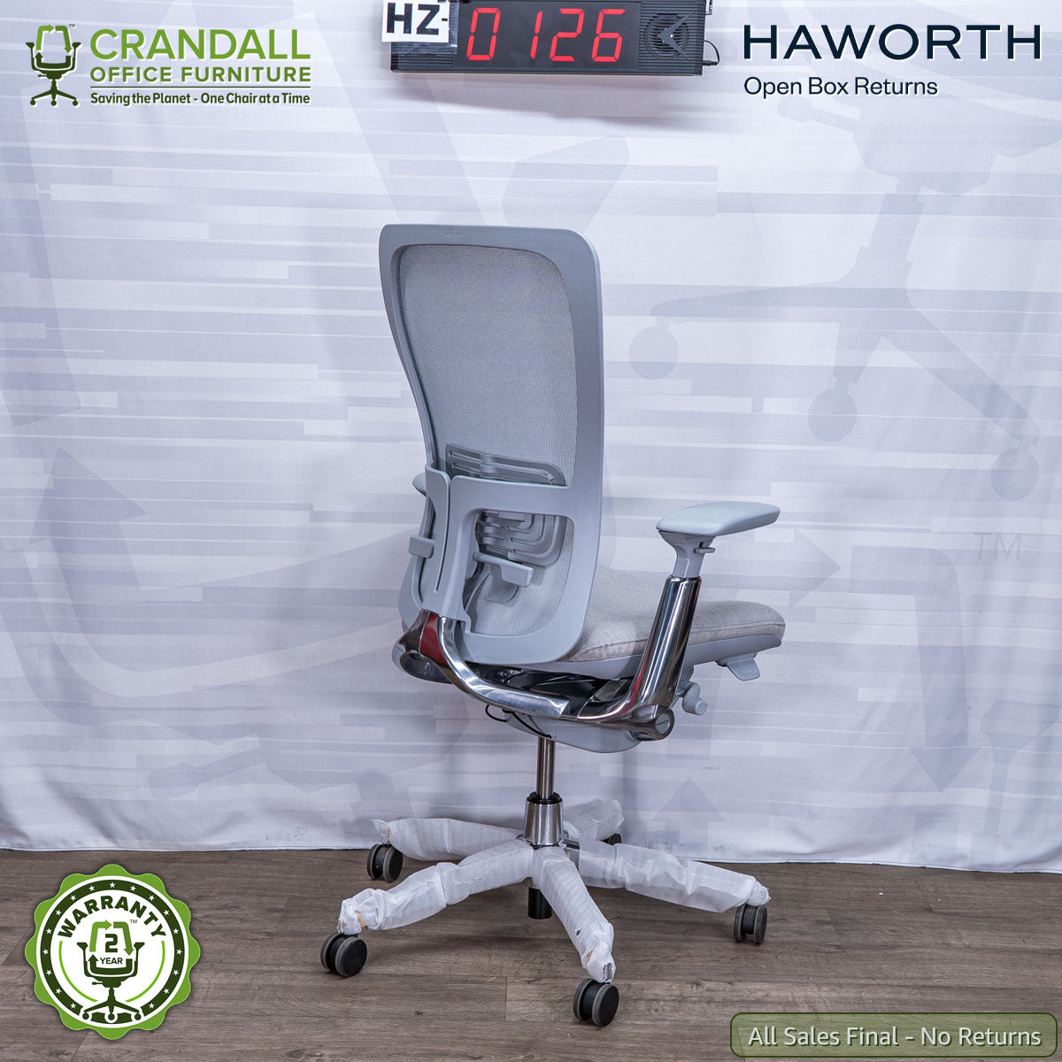 HZ-0080 - Haworth Open Box Zody – Crandall Office Furniture