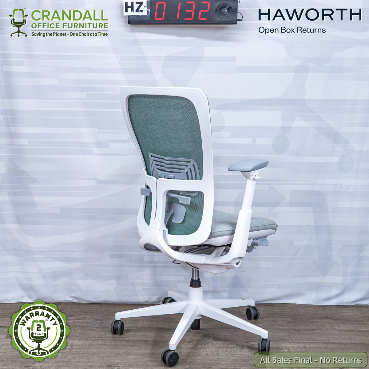 HZ-0132 - Haworth Open Box Returns Zody