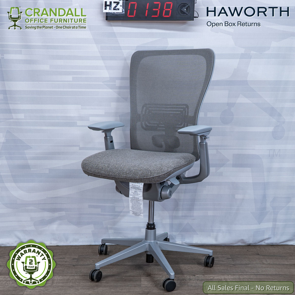 HZ-0138 - Haworth Open Box Returns Zody – Crandall Office Furniture