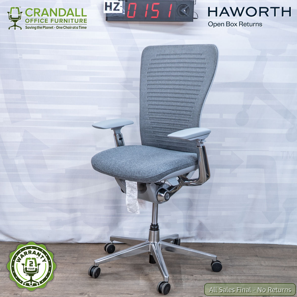 bonheur HZ-0151 - Haworth Open Box Returns Zody – Crandall Office Furniture