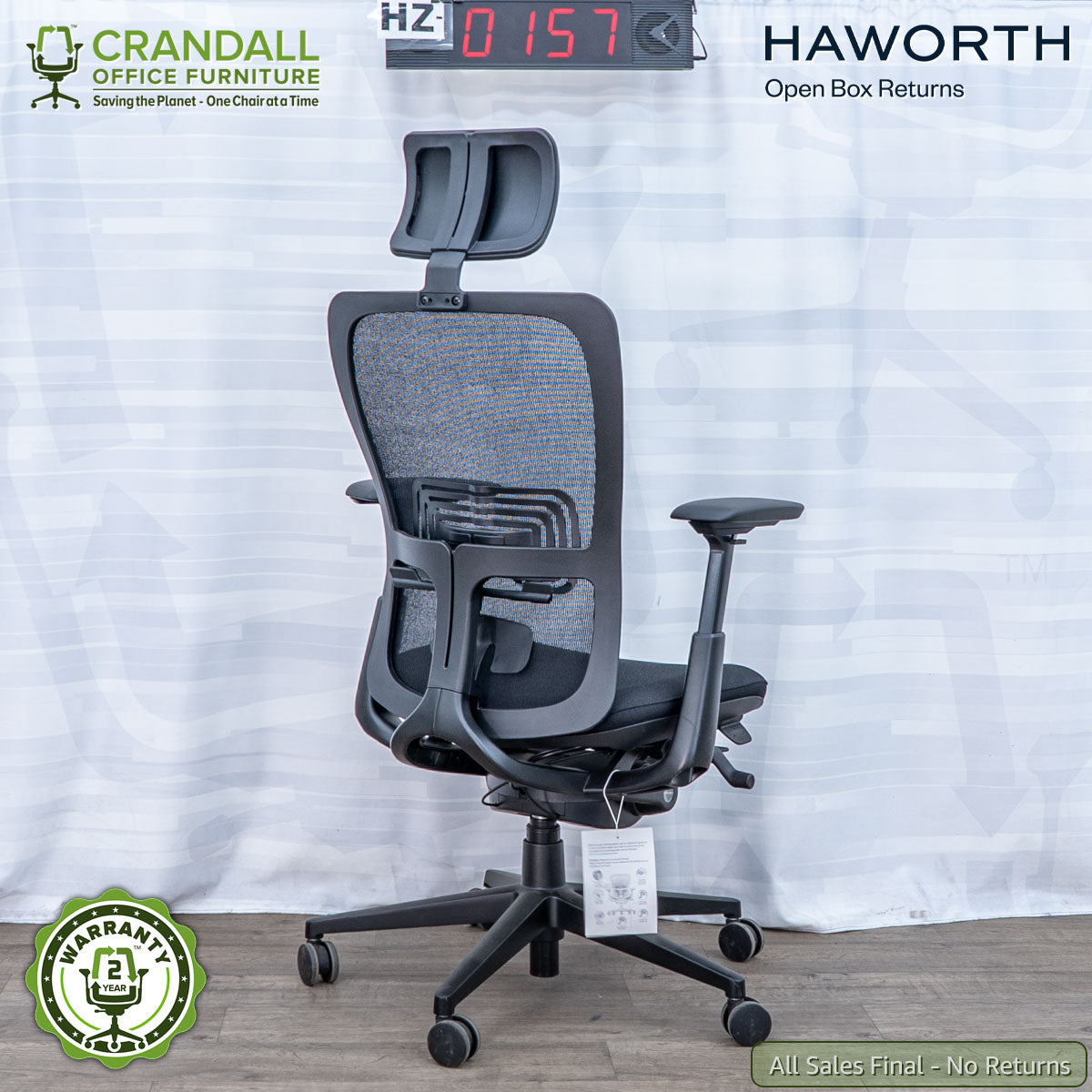 HZ-0157 - Haworth Open Box Returns Zody