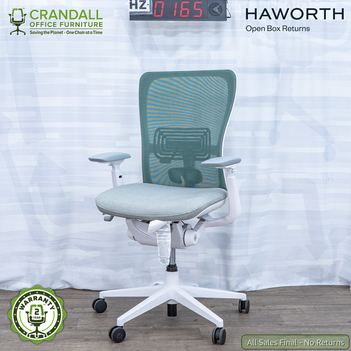 HZ-0165 - Haworth Open Box Returns Zody