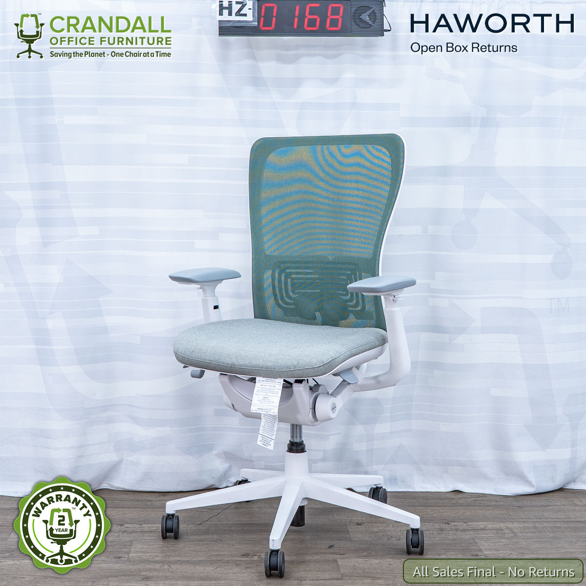 HZ-0168 - Haworth Open Box Returns Zody