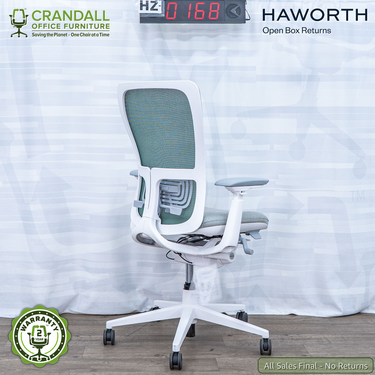 HZ-0168 - Haworth Open Box Returns Zody