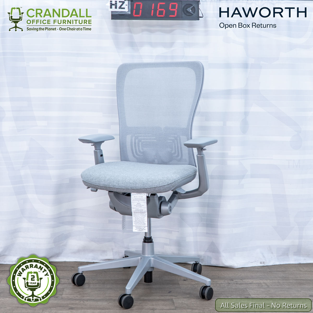 HZ-0169 - Haworth Open Box Returns Zody