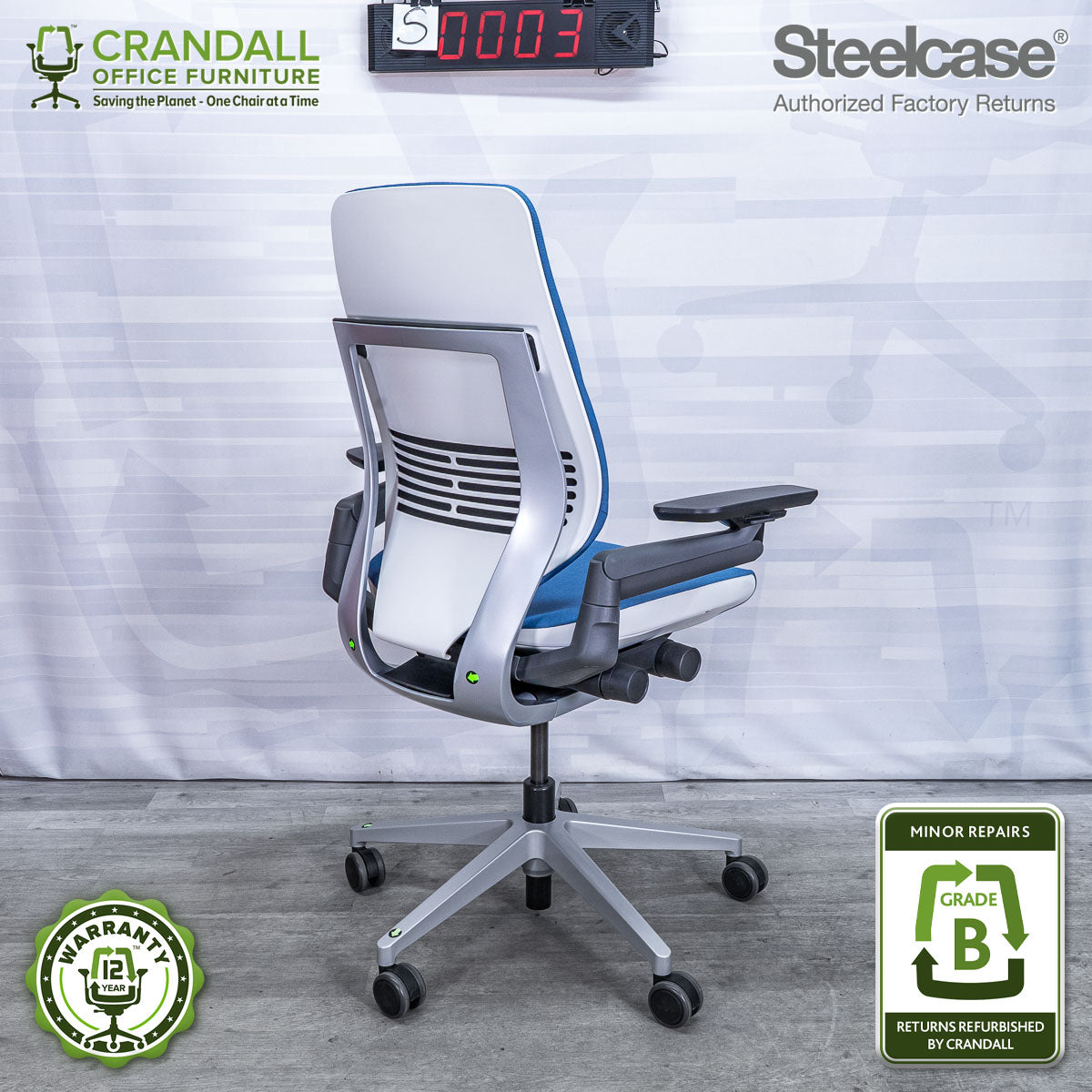 S-0003 - Steelcase Gesture - Grade B