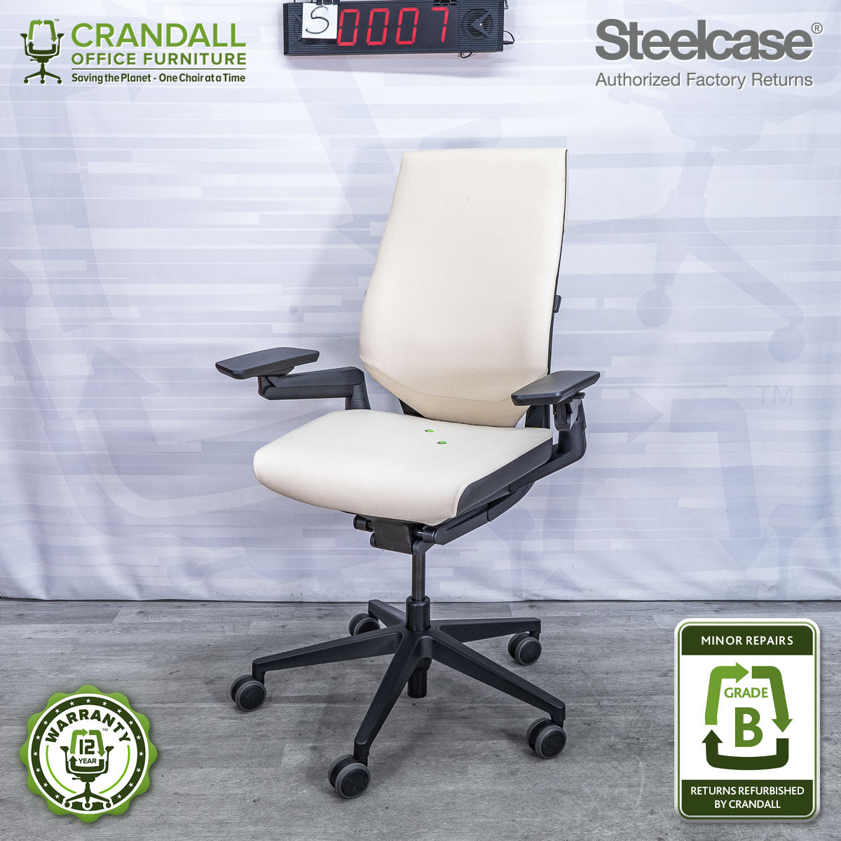 S-0007 - Steelcase Gesture - Grade B