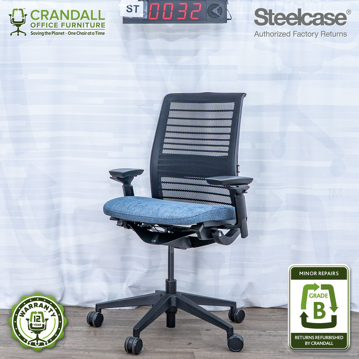 ST-0032 - Steelcase Think - Grade B