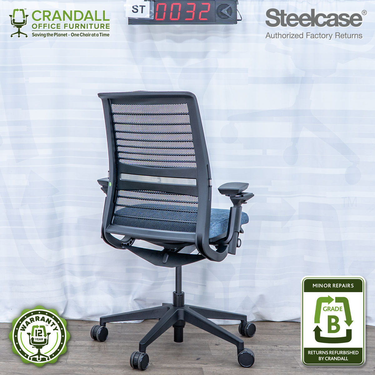 ST-0032 - Steelcase Think - Grade B